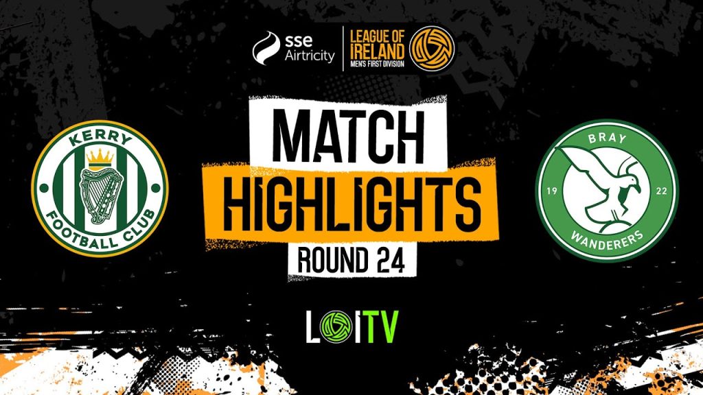 SSE Airtricity Men's First Division Round 24 | Kerry 3-3 Bray Wanderers | Highlights 3 1720954525 maxresdefault