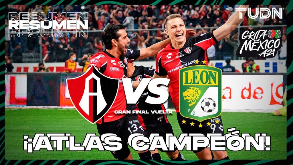 Resumen y goles | Atlas 1(4)-(3)0 León | Grita México BBVA AP2021 - FINAL Vuelta | TUDN 5 1721015016 maxresdefault