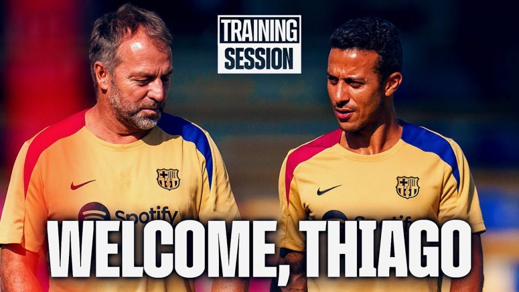 THIAGO WATCHES OVER THE DOUBLE TRAINING SESSION | FC Barcelona π΅π΄ 9 1721664628 maxresdefault