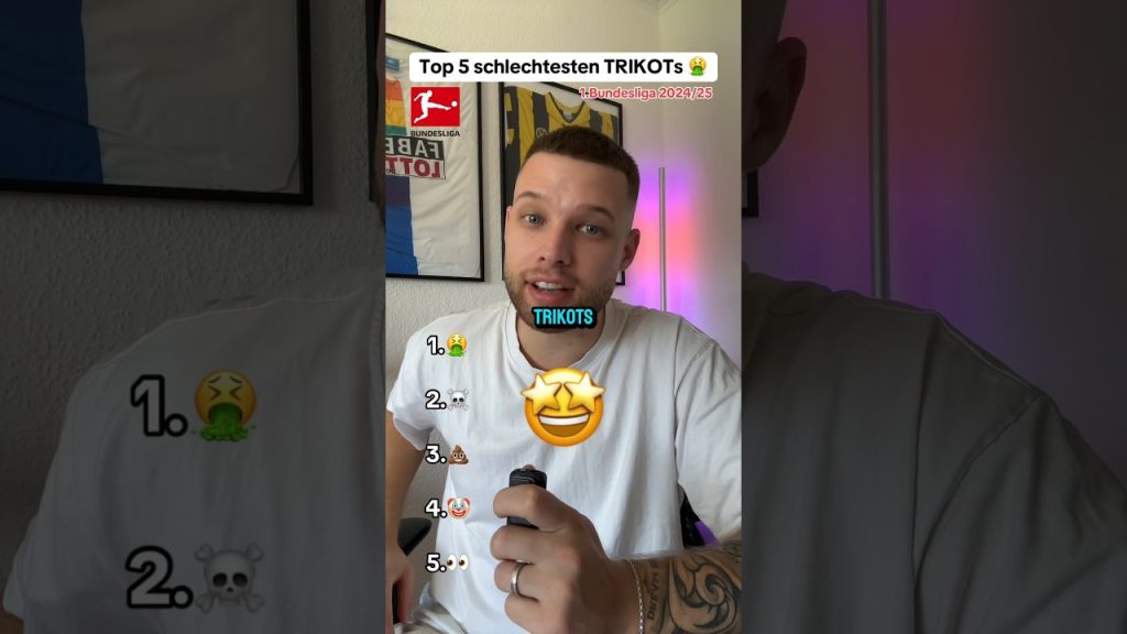 Schlechtesten TRIKOTs 2024/25 🤮 PART.1 #ranking #fussball #trikot #1bundesliga #bundesliga 2 1722267823 maxresdefault