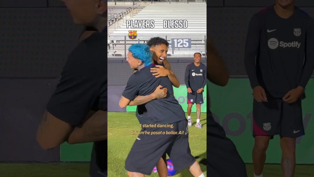 👀The players take on @Blessd in the Reactions Challenge...with his new song"Mírame"🤝 @Spotify#shorts 3 1722411474 maxresdefault