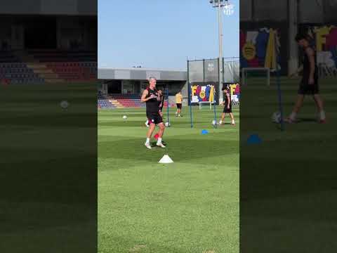Dani Olmo's first training session! 🔥⚽️ #fcbarcelona #shorts 7 1723733847 hqdefault
