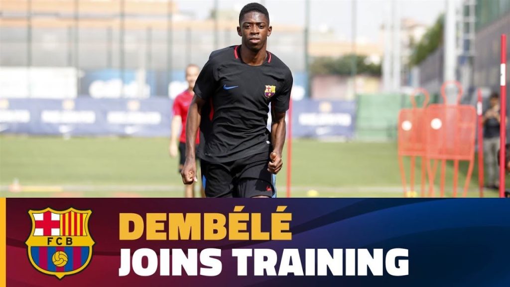 Dembélé completes first training session at FC Barcelona 5 1724578424 maxresdefault