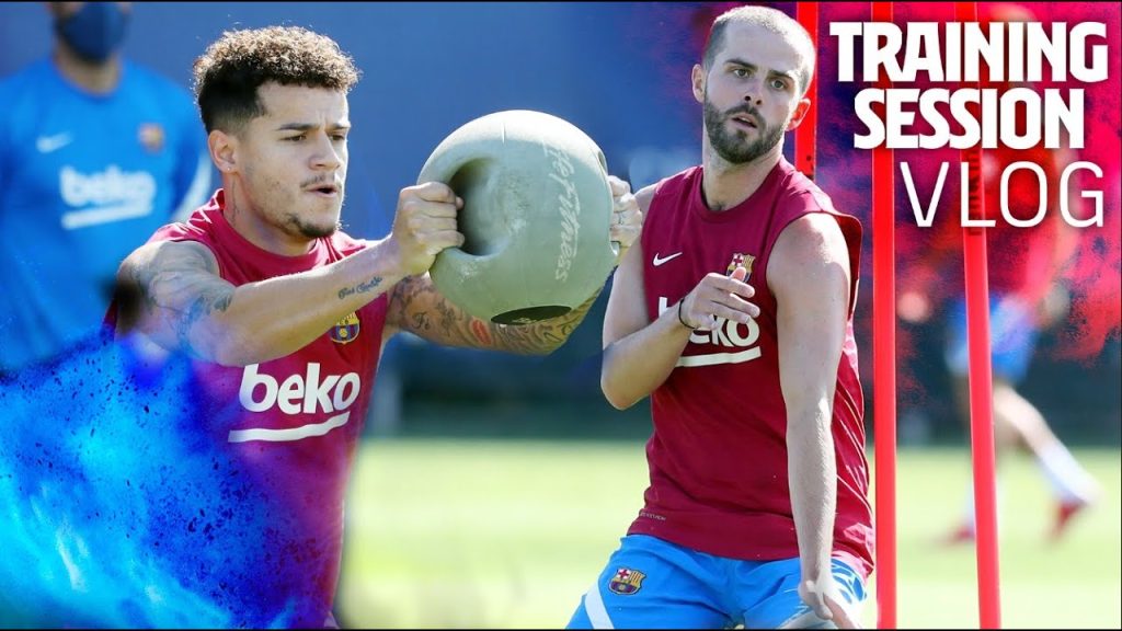 INSIDE A BARÇA TRAINING SESSION | FC Barcelona VLOG 4 1724659551 maxresdefault