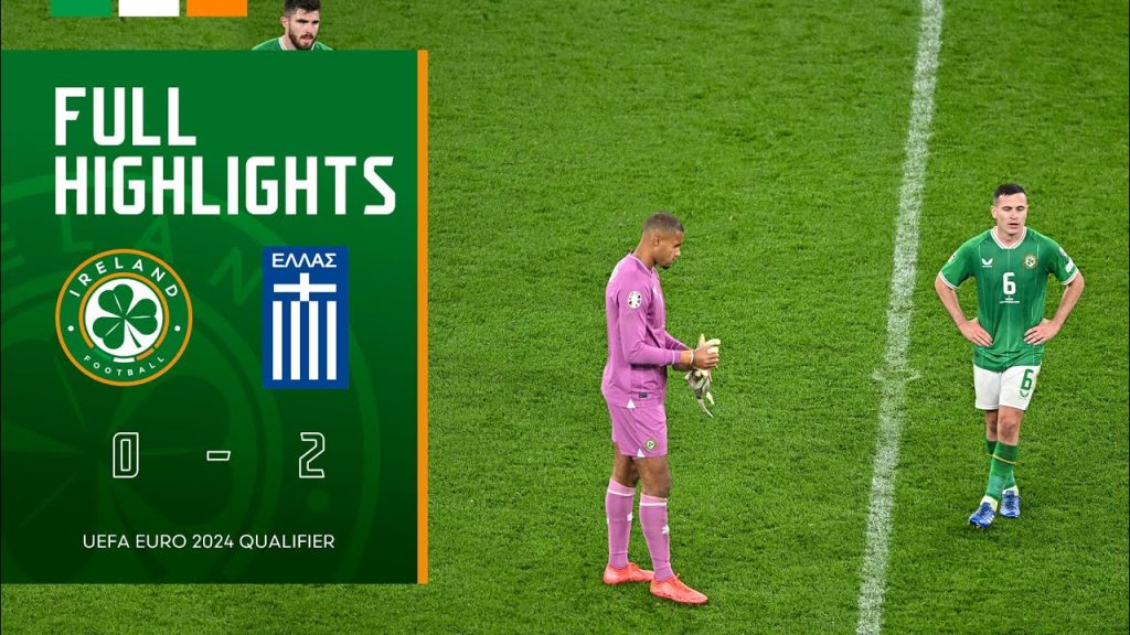 HIGHLIGHTS | Ireland 0-2 Greece | UEFA Euro 2024 Qualifier 4 1726215105 maxresdefault