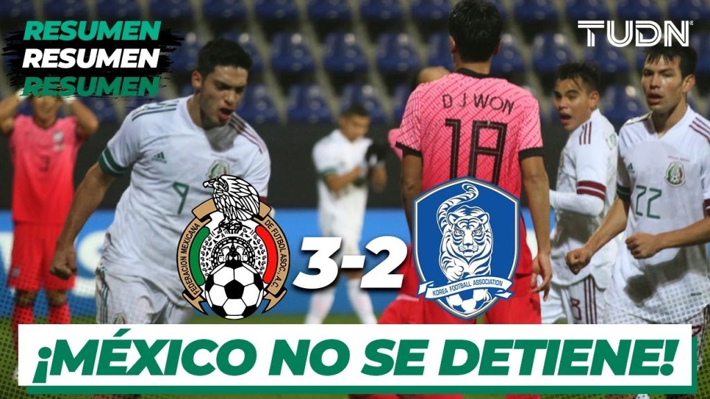 Resumen y goles | México 3-2 Corea del Sur | Amistoso 2020 | TUDN 8 1726386279 maxresdefault
