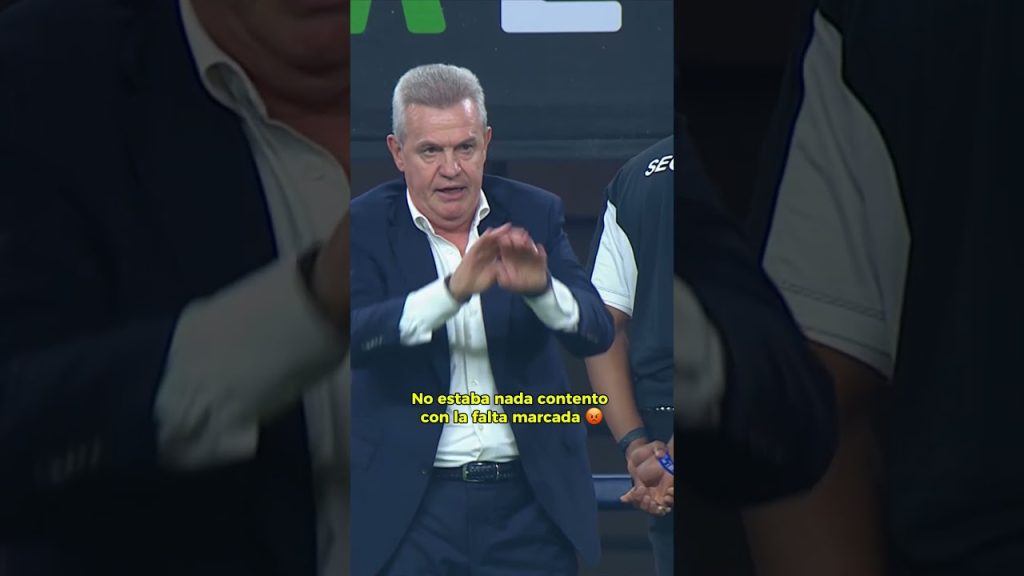 ¡SE ENOJA! Javier Aguirre REACCIONA a los empujones #shorts 3 1726407635 maxresdefault