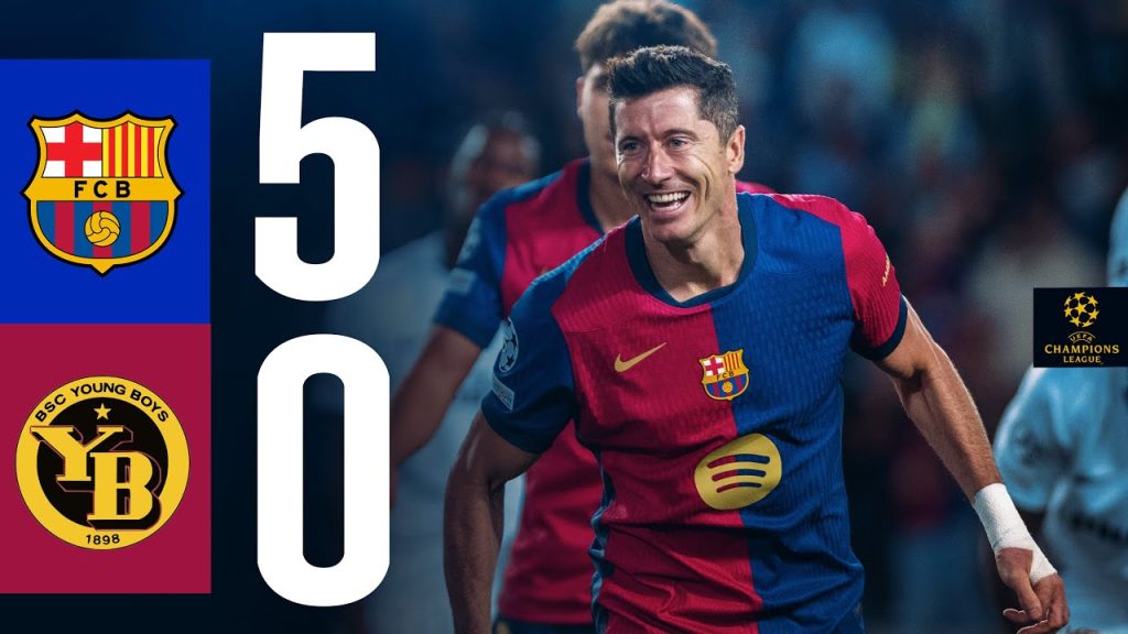 HIGHLIGHTS | FC BARCELONA 5 vs 0 YOUNG BOYS | UEFA CHAMPIONS LEAGUE 2024/25 4 1728304349 maxresdefault