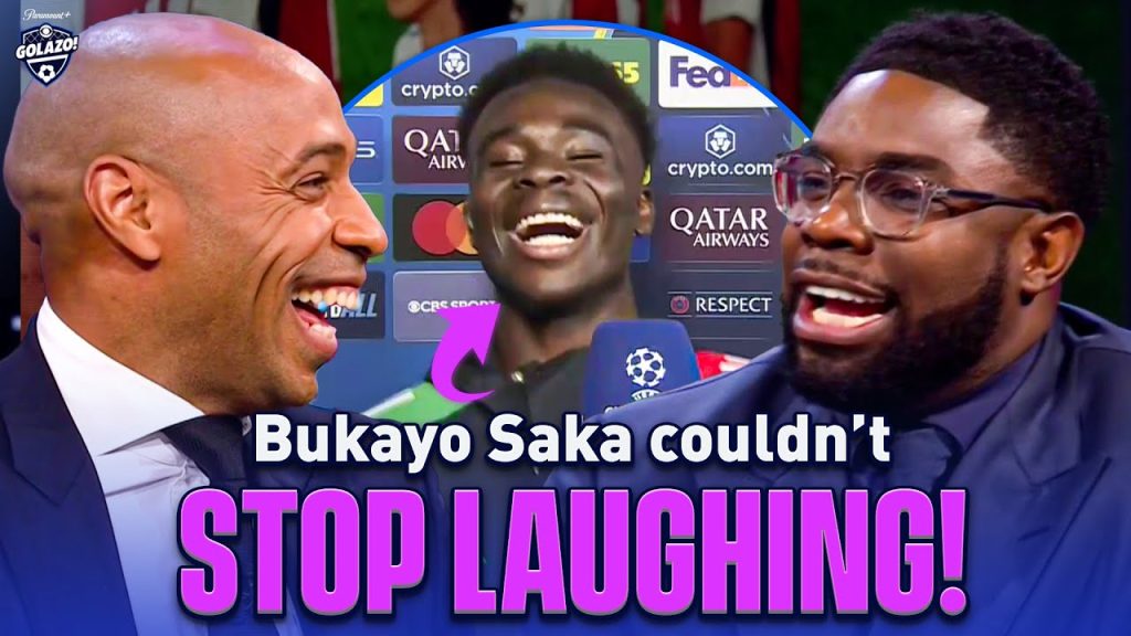 Micah Richards has Bukayo Saka in STITCHES after Arsenal win! | UCL Today | CBS Sports Golazo 6 1728387205 maxresdefault