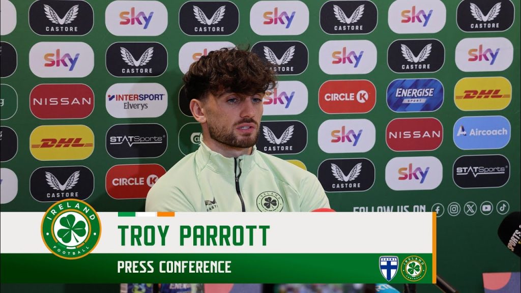 PRESS CONFERENCE | Troy Parrott | Finland v Ireland 3 1728544573 maxresdefault