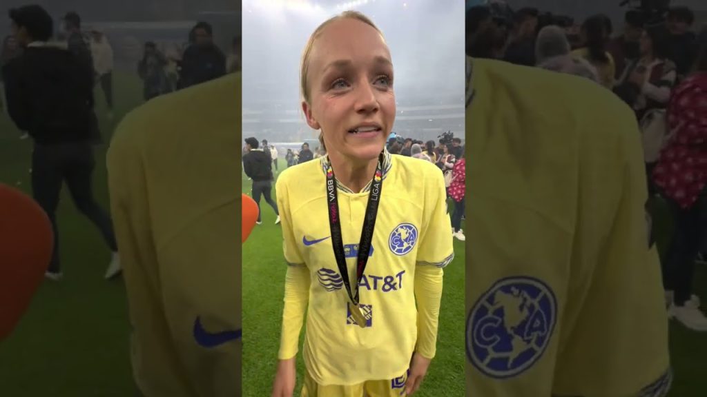🏆🦅 ¡DE LAS MÁS QUERIDAS! Sarah Luebbert agradece el cariño azulcrema #shorts #ligamxfemenil 4 1728894926 maxresdefault