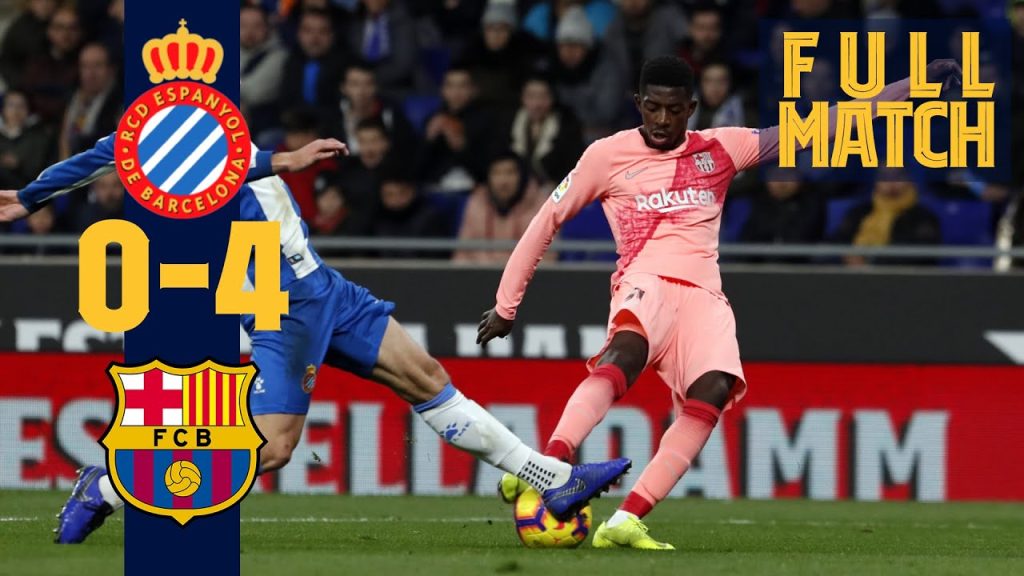 FULL MATCH: Espanyol 0 - 4 Barça (2018) Relive the goal-fest in the derby!! 6 1729473139 maxresdefault
