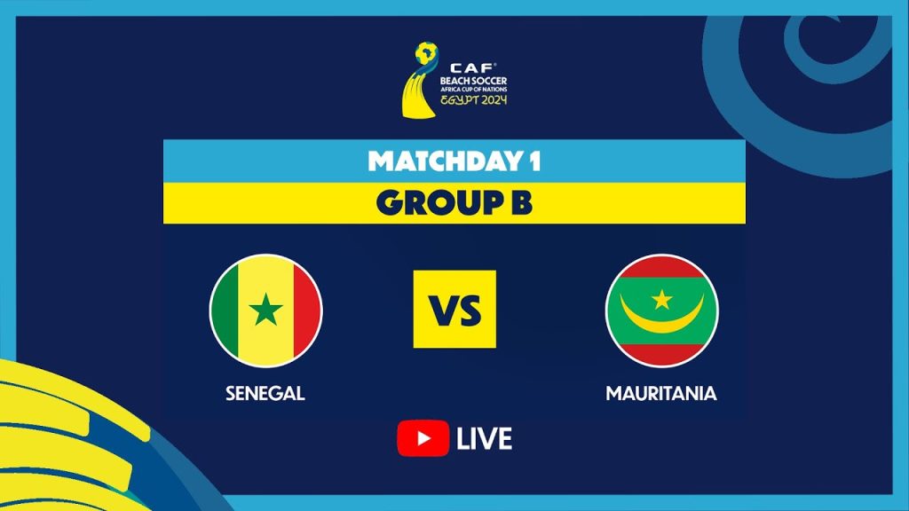 Senegal vs Mauritania - Beach Soccer AFCON 2024 (EN) 3 1729503869 maxresdefault