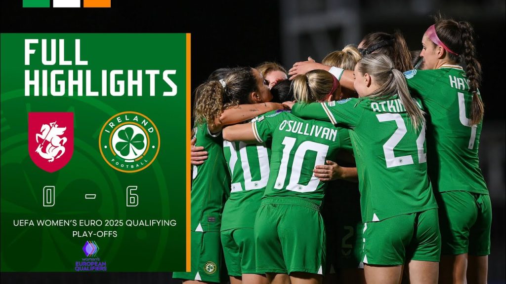 HIGHLIGHTS | Georgia WNT 0-6 Ireland WNT | UEFA Women's Euro 2025 Qualifying Play-Offs 5 1730187355 maxresdefault