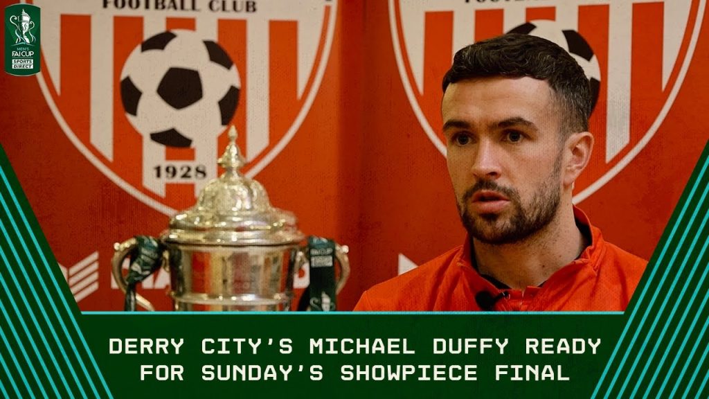"It's a massive trophy for us" ๐ | Derry City's Michael Duffy ready for Sunday's showpiece final 8 1731241533 maxresdefault