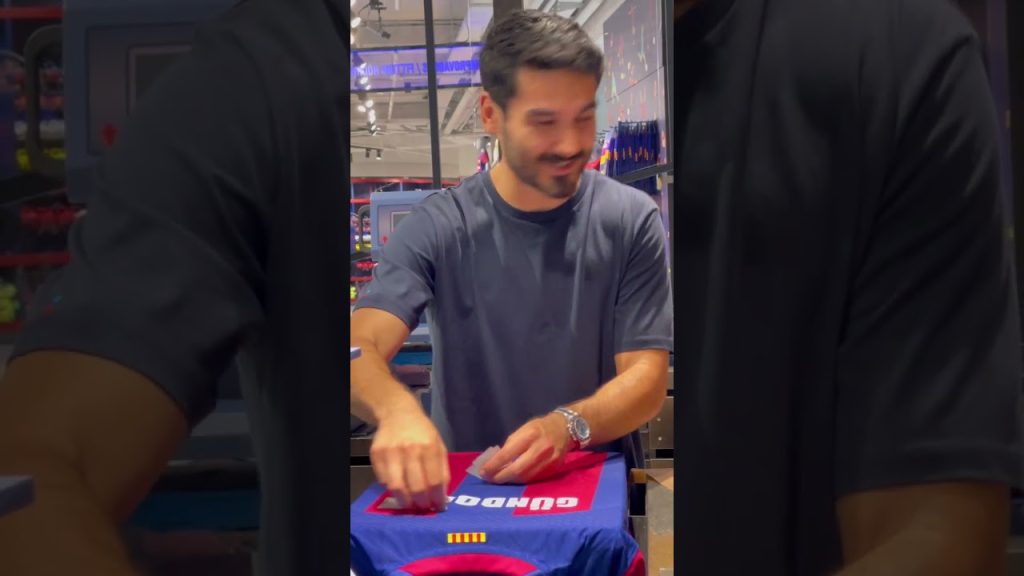 👕 Gündoğan printing Gündoğan's jersey #fcbarcelona #gundogan #shorts 1 1731403241 maxresdefault