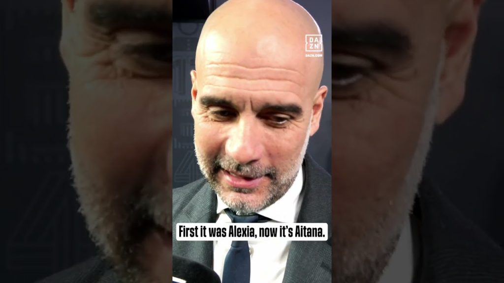 Pep Guardiola LOVES Aitana Bonmati & BarΓ§a π #shorts 4 1731506024 maxresdefault