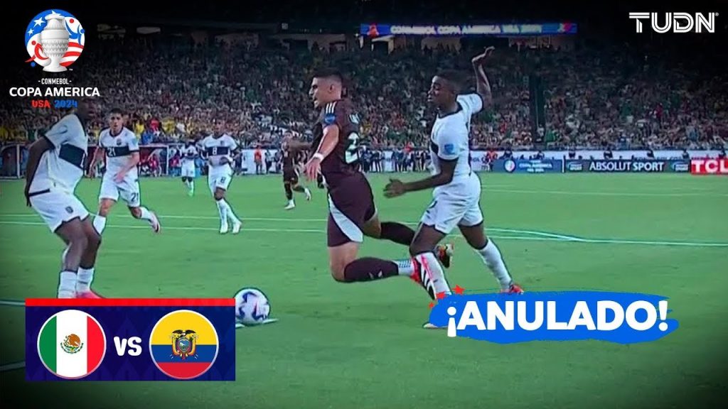 ¡MINUTOS DE LOCURA! Pitan penal a México y luego lo quitan | México 0-0 Ecuador | Copa América 2024 4 1732014319 maxresdefault