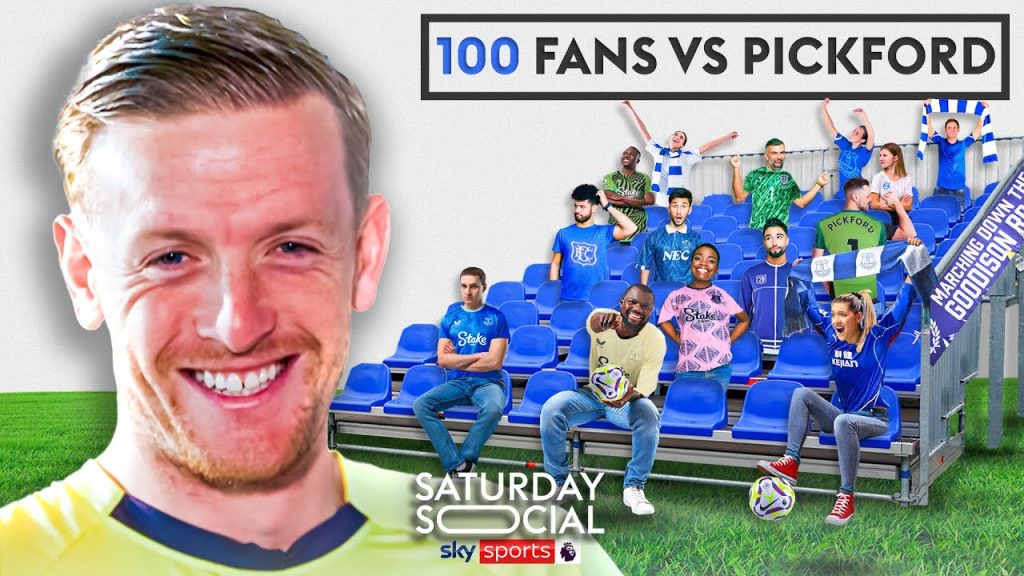 100 FANS vs 1 FOOTBALLER: Jordan Pickford 5 1732529088 maxresdefault