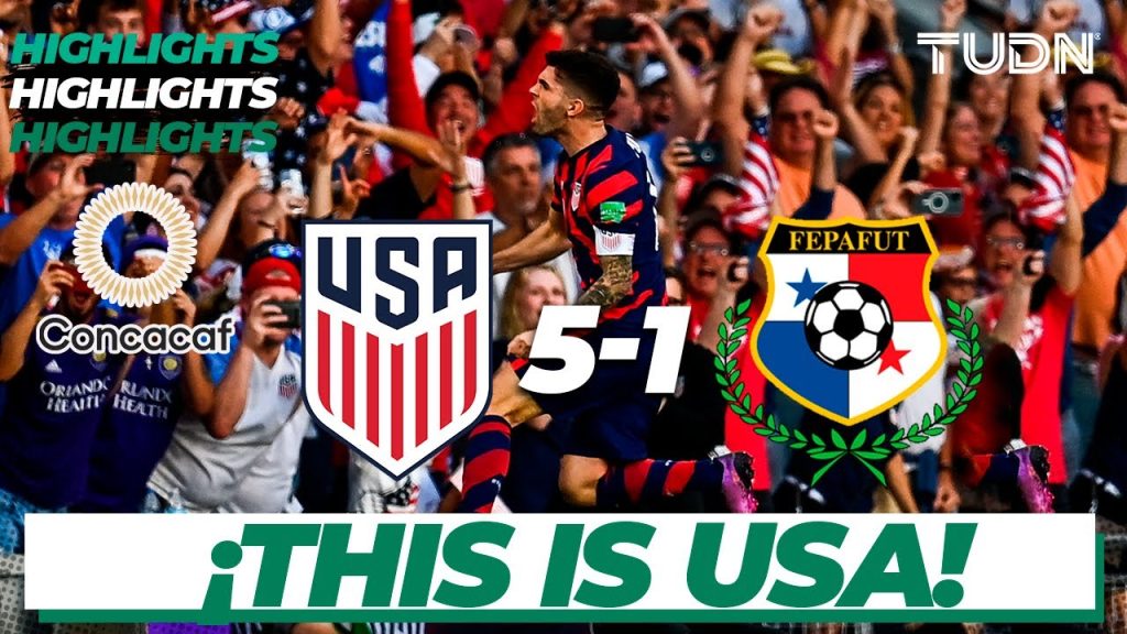 Resumen y goles | Estados Unidos 5-1 Panamá | Eliminatoria Qatar 2022 | TUDN 4 1732789802 maxresdefault