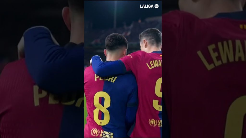 Come celebrate with Pedri!🔥🔥🔥 #BarçaAtleti #shorts #LaLigaHighlights #fcbarcelona 5 1734871633 maxresdefault