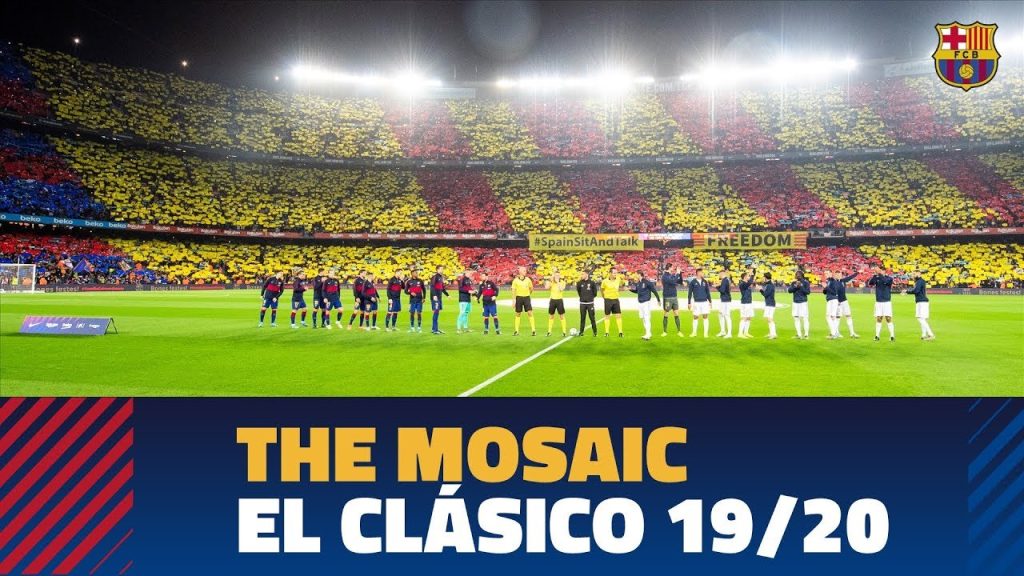 The Camp Nou's incredible mosaic and anthem before the Clásico 19/20 1 1736522284 maxresdefault