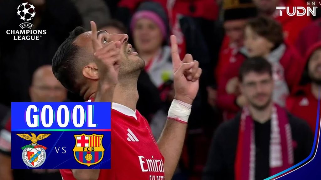 ¡LLEGÓ EL TRIPLETE DE PAVLIDIS! | Benfica 3-1 Barcelona | UEFA Champions League 24/25 | TUDN 6 1737715465 maxresdefault