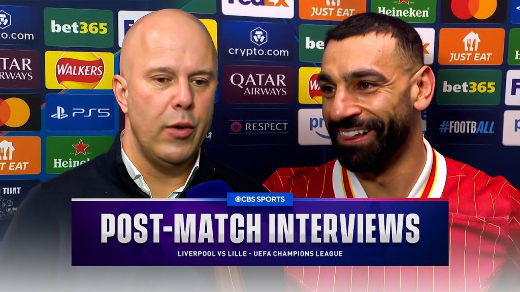 Arne Slot & Mo Salah speak after Liverpool cruise into RO16 with win vs Lille | Post-Match Interview 8 1737817535 maxresdefault
