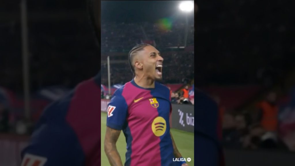 RAPHINHAAAAAA!!!!!! #laligahighlights #fcbarcelona #shorts 9 1737993812 maxresdefault