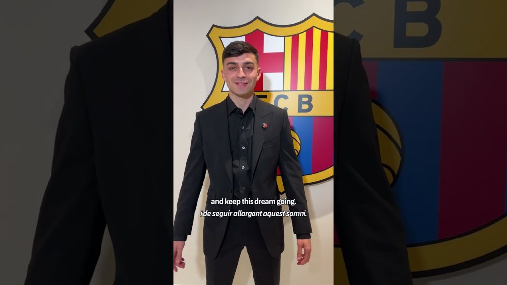Pedri has a message π«Ά #shorts #fcbarcelona #pedri 6 1738574588 maxresdefault