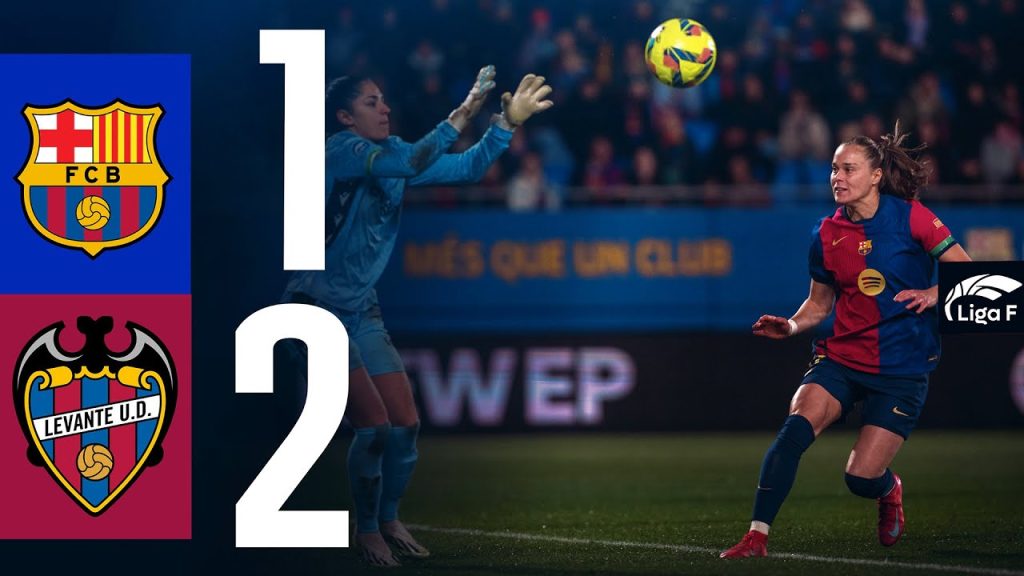 LIGA F | FC BARCELONA 1 vs 2 LEVANTE 🔵🔴 7 1738830157 maxresdefault