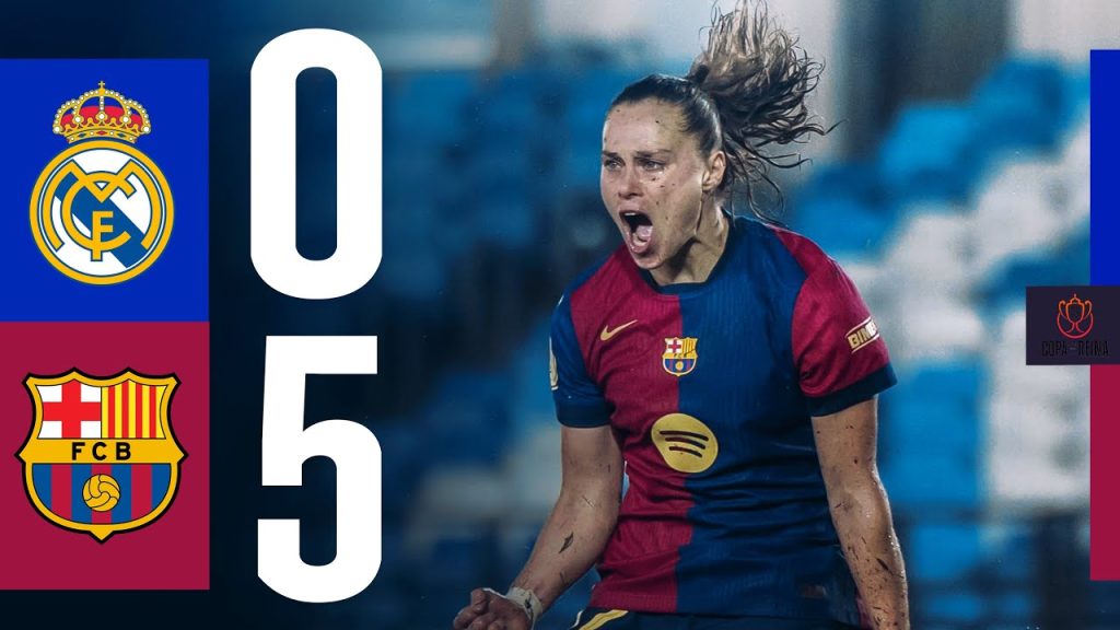 HIGHLIGHTS I REAL MADRID 0 vs 5 FC BARCELONA | COPA DE LA REINA 🔵🔴 10 1741346366 maxresdefault
