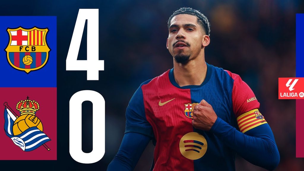 FC BARCELONA 4 vs 0 REAL SOCIEDAD | LALIGA 2024/25 MD26 (WITH COMMENTARY) 5 1741367666 maxresdefault