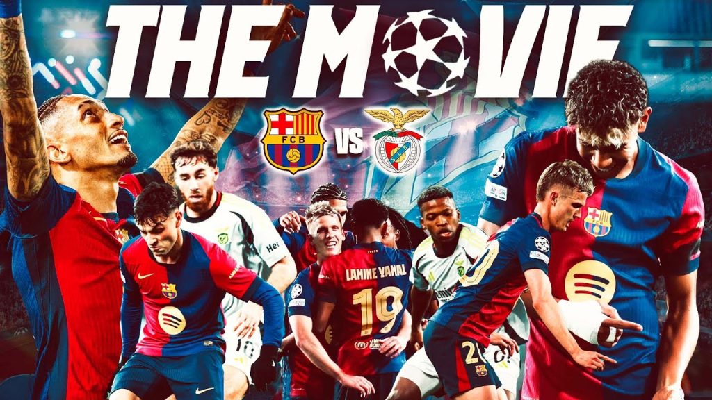 ๐ฟFC BARCELONA vs BENFICA | CHAMPIONS LEAGUE | THE MOVIE ๐ฅ 6 1742143349 maxresdefault