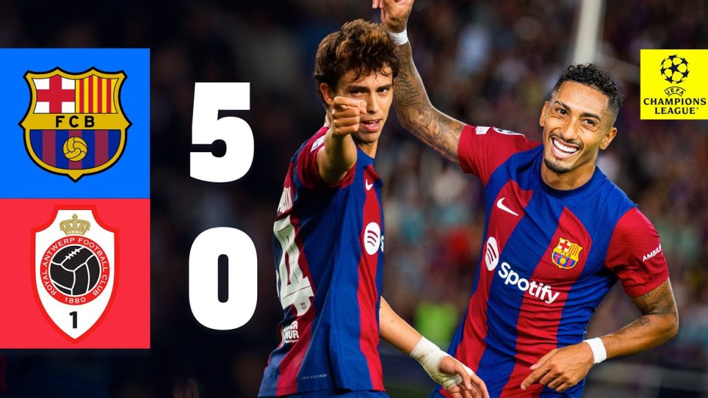 HIGHLIGHTS | BARÇA 5-0 ANTWERP | UEFA CHAMPIONS LEAGUE 2023/24 6 1742224287 maxresdefault