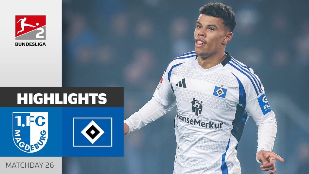 HSV Dominates | 1. FC Magdeburg - Hamburger SV 0-3 | Highlights | Matchday 26 - Bundesliga 2 2024/25 5 1743074433 maxresdefault
