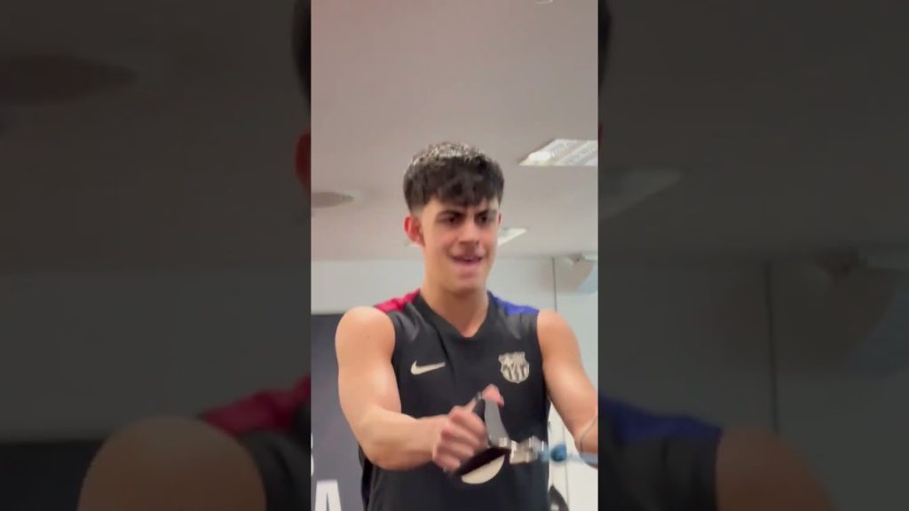 Join Marc Bernal to a workout session! 🏋️♂️👊 #fcbarcelona #football #shorts 4 1743234746 maxresdefault