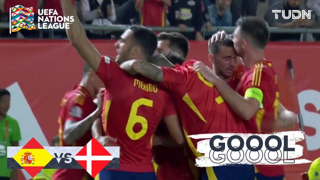 ¡POR FIN! GOOL de la Furia Roja | España 1-0 Dinamarca | UEFA Nations League 2024 | TUDN 9 1744675110 maxresdefault