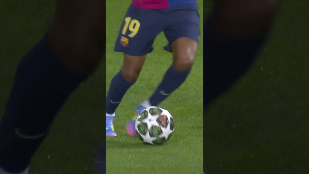 You see him, now you don’t 🤪 #fcbarcelona #championsleague #lamineyamal #football #shorts 10 1745061152 maxresdefault