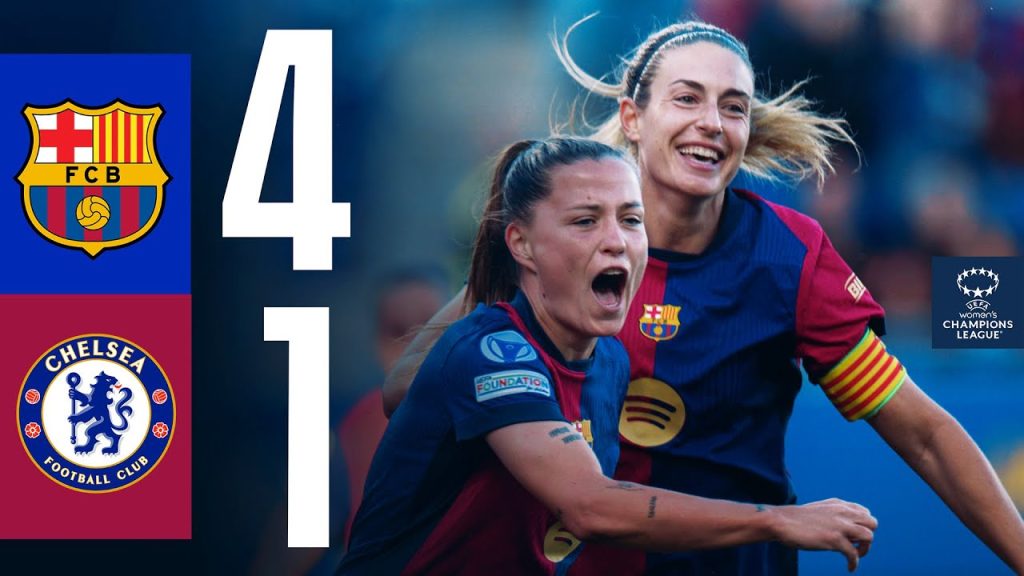 FC BARCELONA 4 vs 1 CHELSEA | UEFA WOMEN'S CHAMPIONS LEAGUE I HIGHLIGHTS 🔵🔴 3 1746089906 maxresdefault