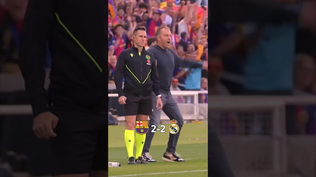 Hansi's hype, our hype! 🫡 #fcbarcelona #shorts #laligahighlights 10 1747344086 maxresdefault