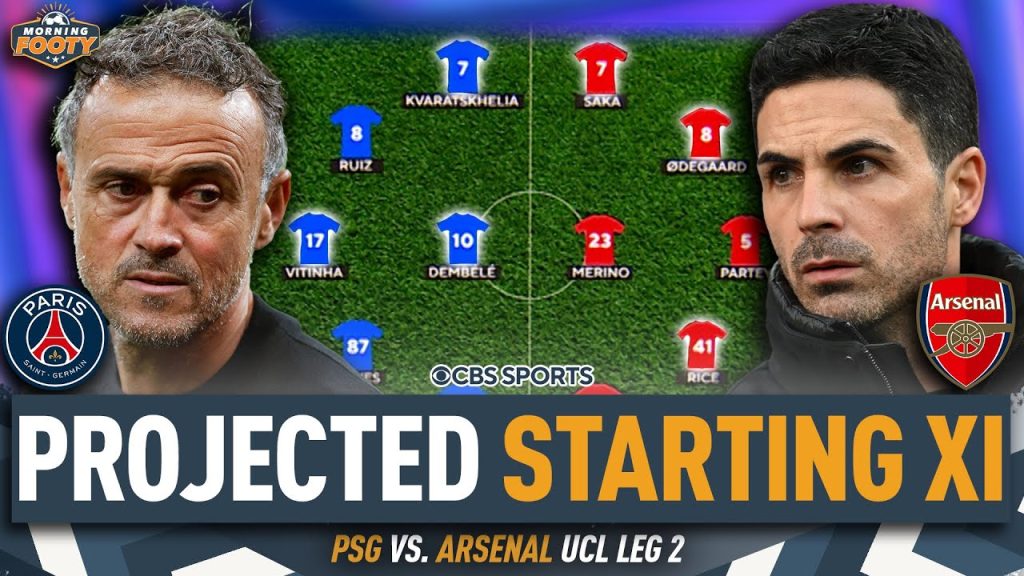 PROJECTED STARTING XI | PSG vs. Arsenal CHAMPIONS LEAGUE Semifinal Match PREVIEW πππ₯ | Morning Footy 9 1747994312 maxresdefault