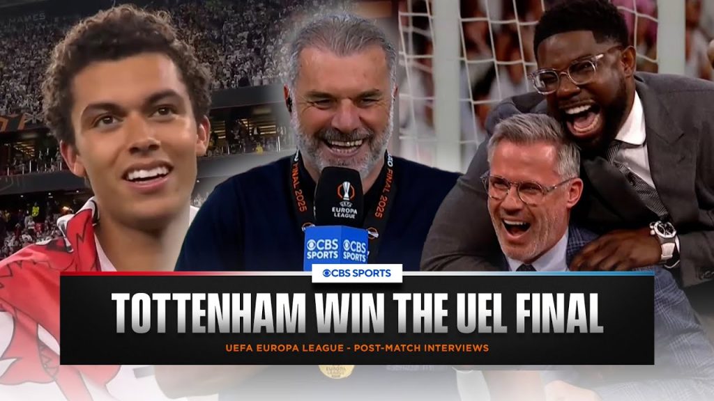 Ange Postecoglou gets the LAST LAUGH π€£ | "SPECIAL FEELING" Johnson on Tottenham WINNING UEL Final π€© 8 1747998568 maxresdefault