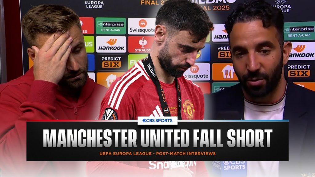 "WORST season EVER" Shaw on Manchester United π | "DEVASTATING" RΓΊben Amorim on UEL Final LOSS 6 1748007092 maxresdefault