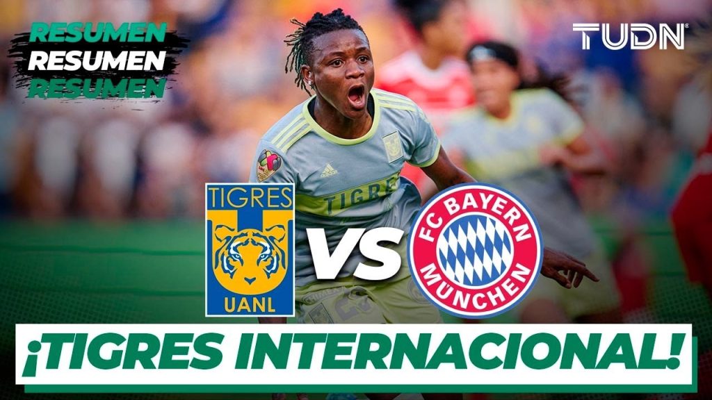 Resumen | Tigres vs Bayern | Amistoso Internacional Femenil | TUDN 4 1748510862 maxresdefault