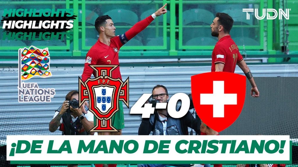 HIGHLIGHTS | Portugal 4-0 Suiza | UEFA Nations League 2022 - J2 | TUDN 4 1749391886 maxresdefault