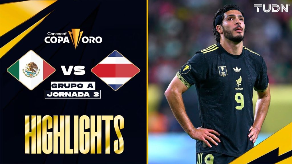 HIGHLIGHTS - México vs Costa Rica | Copa Oro - J3 2025 | TUDN 4 1751200492 maxresdefault
