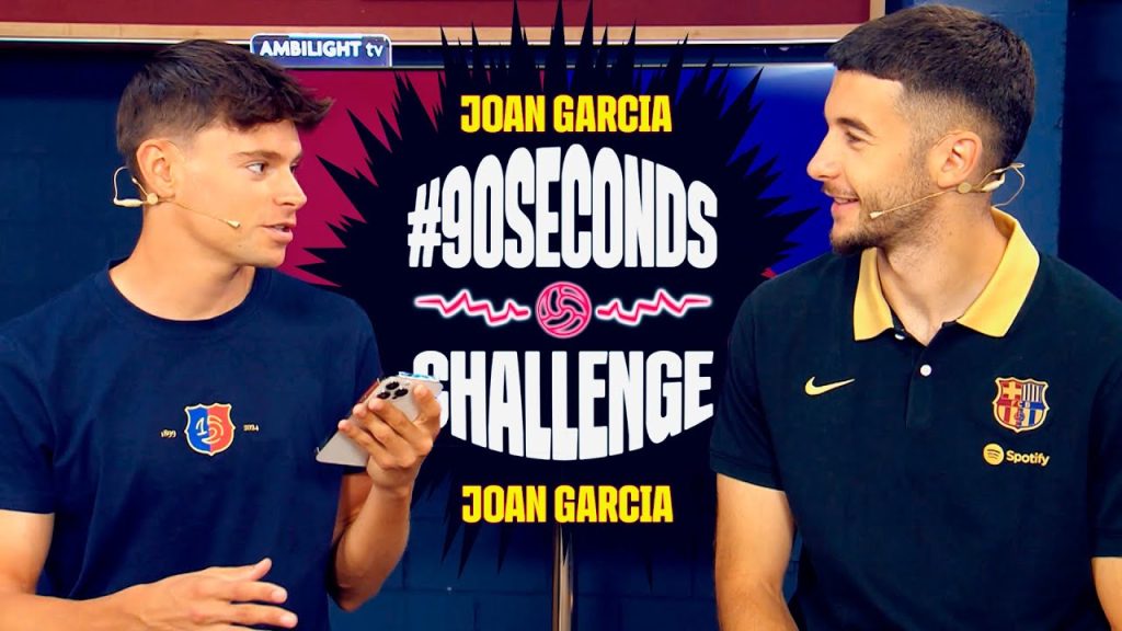 ๐ค๐ JOAN GARCIA FACES THE 90 SECONDS CHALLENGE | FC BARCELONA ๐ต๐ด 10 1751446360 maxresdefault