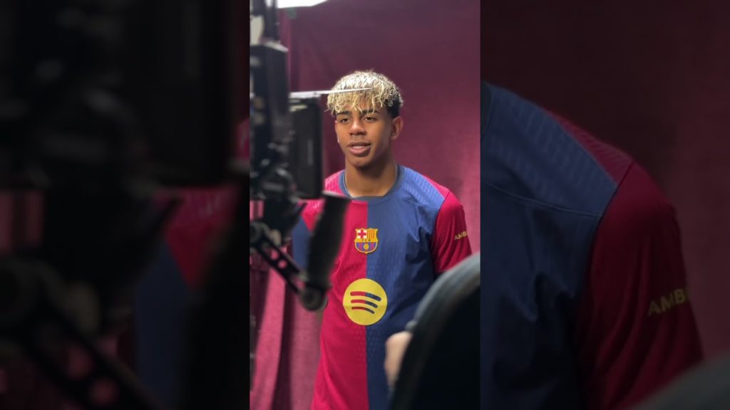 ๐ฌ Just Lamine being Lamine. Shooting day with our Golden Boy ๐ #fcbarcelona #barca #lamineyamal 8 1751454880 maxresdefault