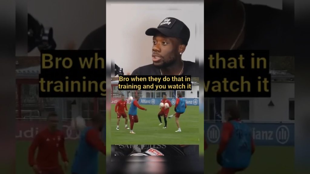 Alphonso Davies on Thiago Alcantara in Training 4 1751980113 maxresdefault